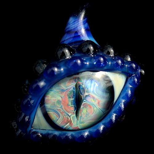 Exotic Cobalt Dragon Eye