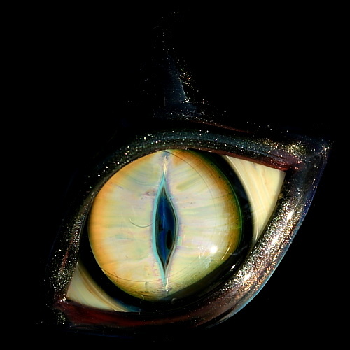 Golden Green Cat Eye