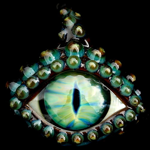 Golden Green Dragon Eye