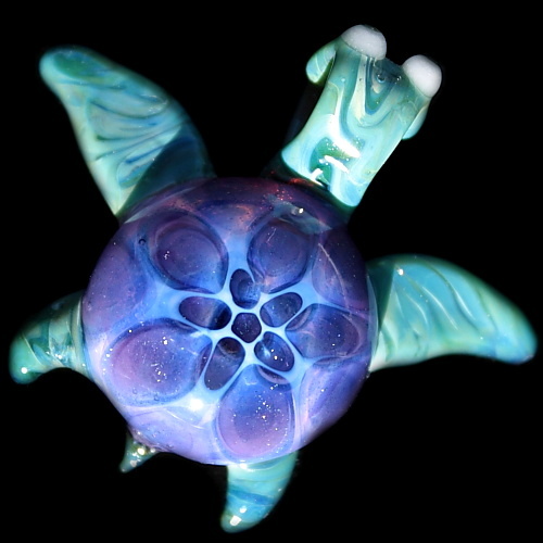 Pink and Purple Sparkle Turtle