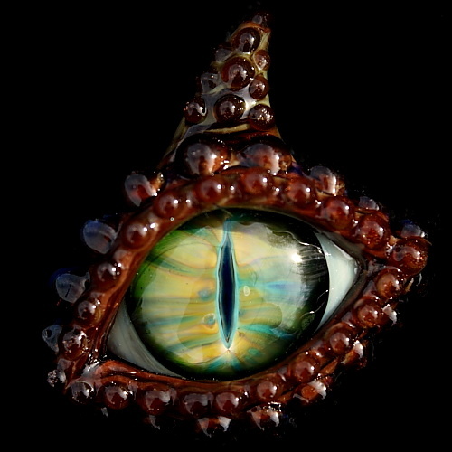 Golden Green Dragon Eye