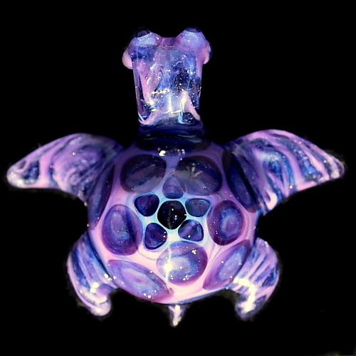 Pink and Purple Sea Turtle