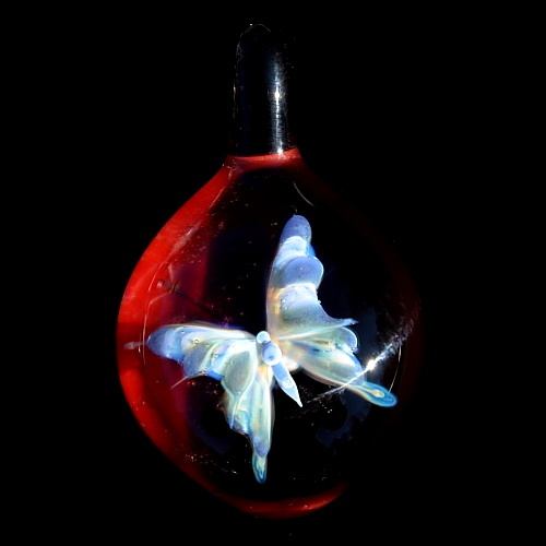 Butterfly Over Garnet
