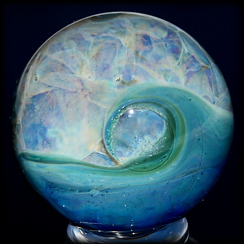 Stormy Ocean Wave Marble
