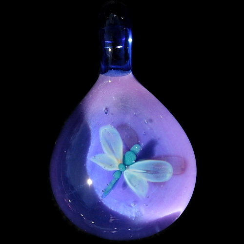 Dragonfly over Amethyst