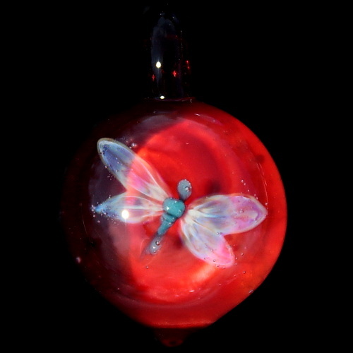 Dragonfly over Cherry