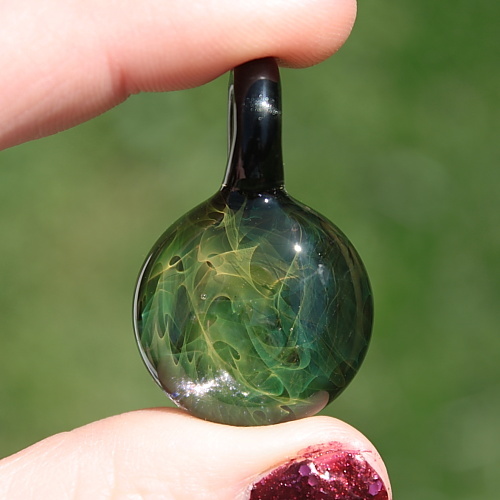 Light Green Smoke Pendant
