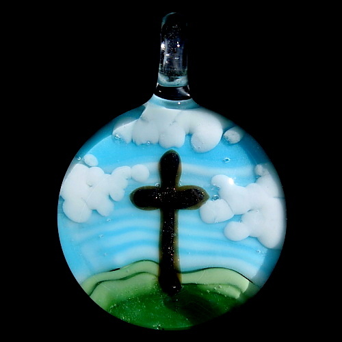 Daytime Cross Scene