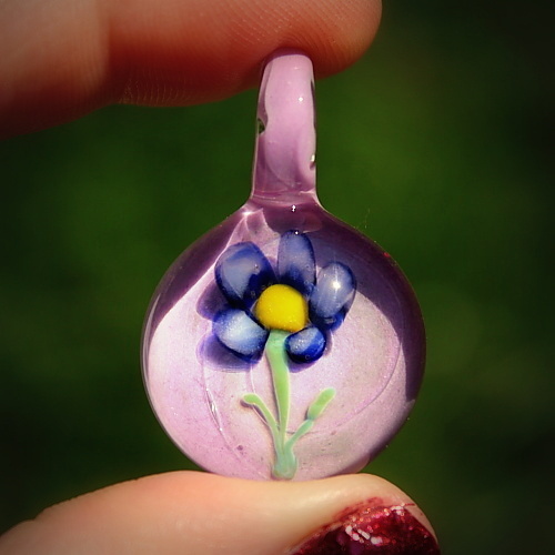 Cobalt Baby Bella Flower