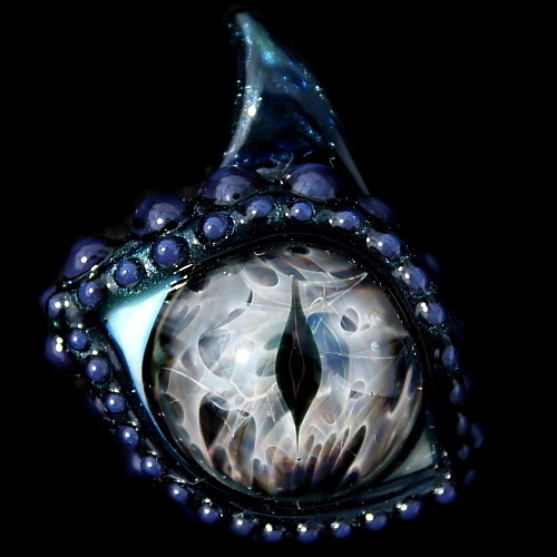 Smokey Sapphire Dragon Eye