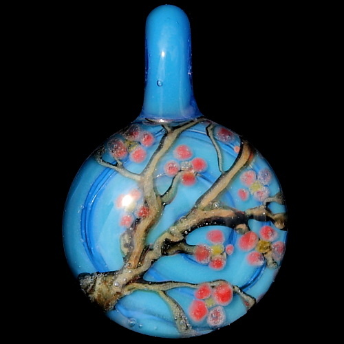 Cherry Blossom over Bright Blue