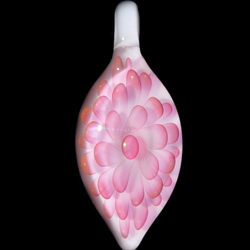 Pink Gold Fume over White