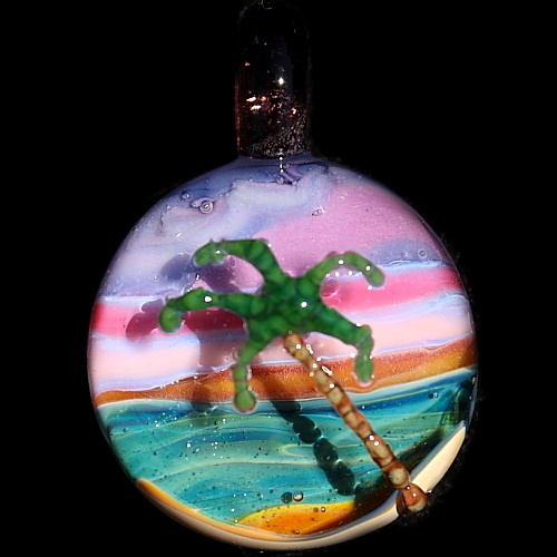 Sunset Surface Palm