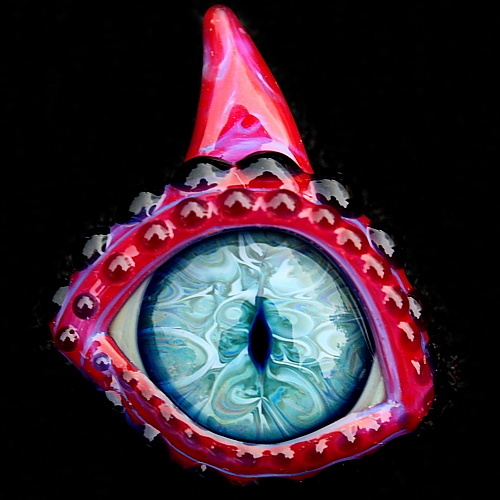 Hot Pink Dragon Eye