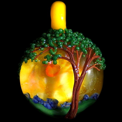 Summer Sunrise Surface Tree