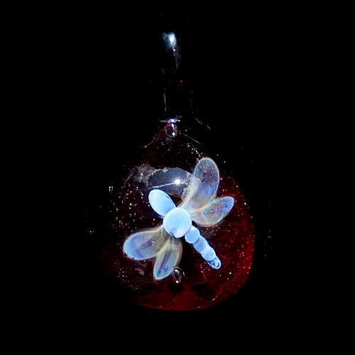 Dragonfly over Burgundy