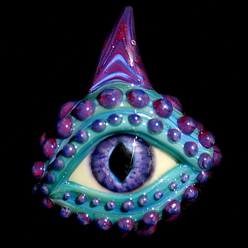 Aqua Purple Dragon Eye