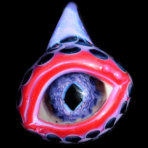 Hot Pink and Purple Dragon Eye