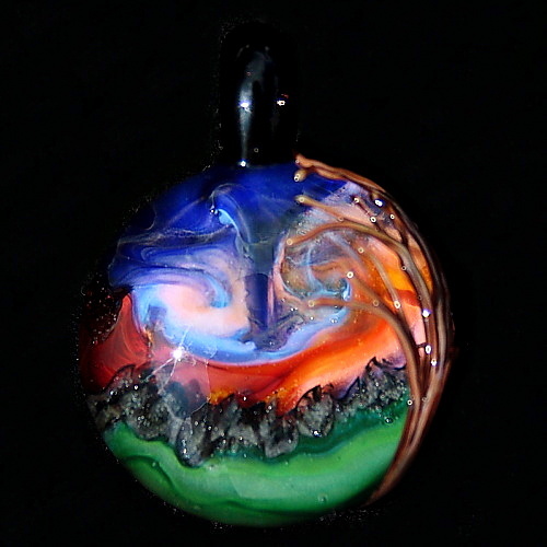Sunset Surface Tree