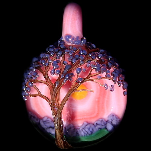 Pink Sunset Surface Tree