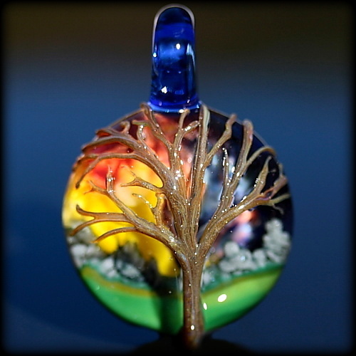 Sunset Surface Tree