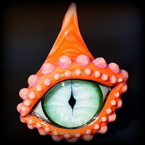 Minty Creamsicle Dragon Eye