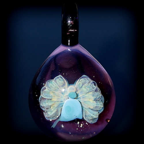 Angel over Purple Sparkle