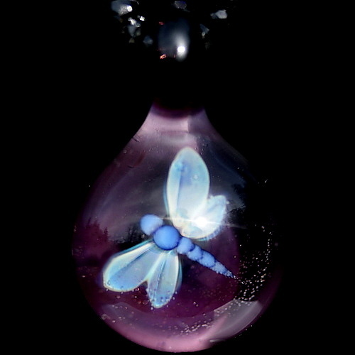 Dragonfly over Deep Purple
