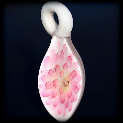 Translucent Pink Gold Over White