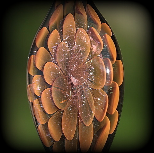 Bronze over Green Crackle