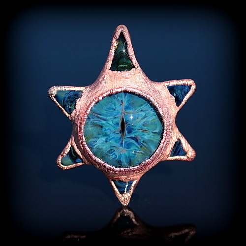 Textured Electroformed Dragon Eye