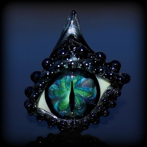 Deep Green Nebula Dragon Eye