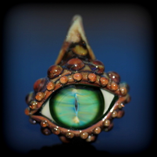 Mossy Green Dragon Eye
