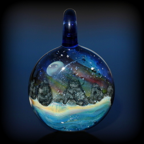 Twilight Ocean Scene