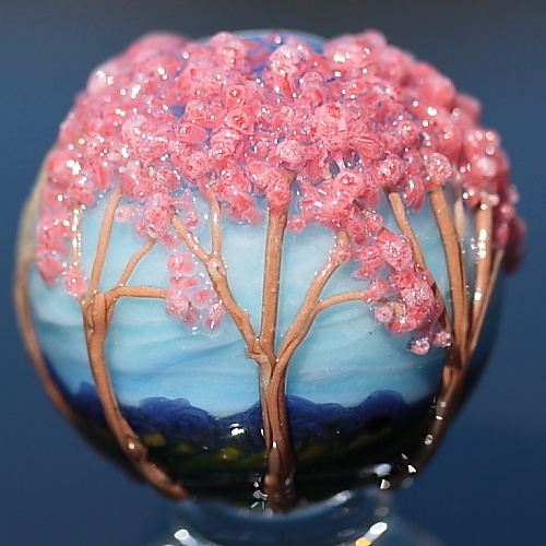 Cherry Blossom Surface Tree Marble