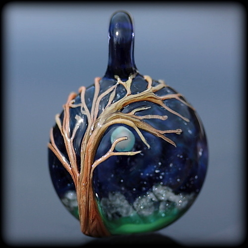 Moonlit Surface Tree