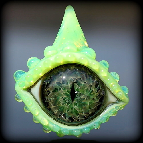 Neon Green Dragon Eye