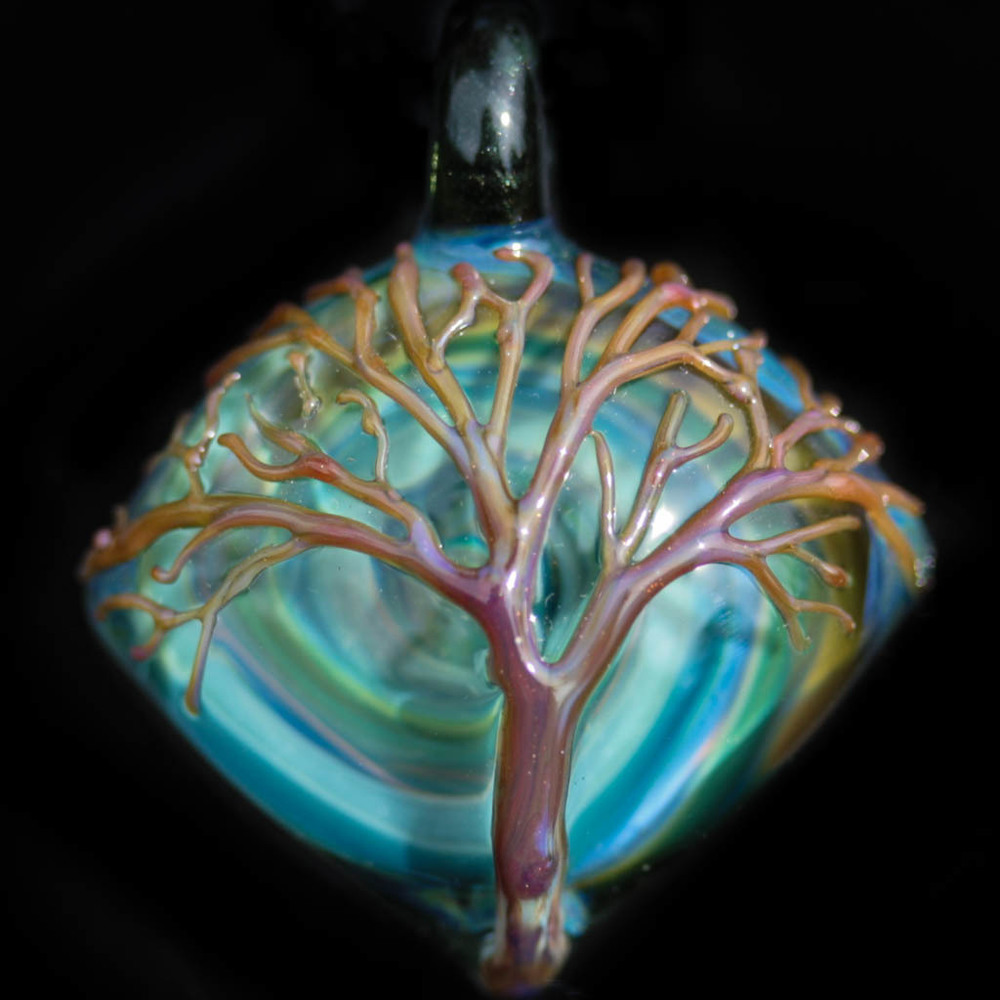 Blue Swirl Tree