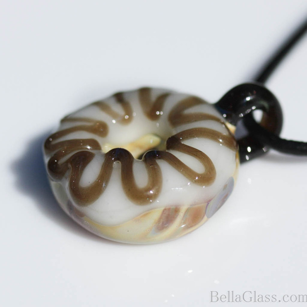Chocolate Drizzle Doughnut