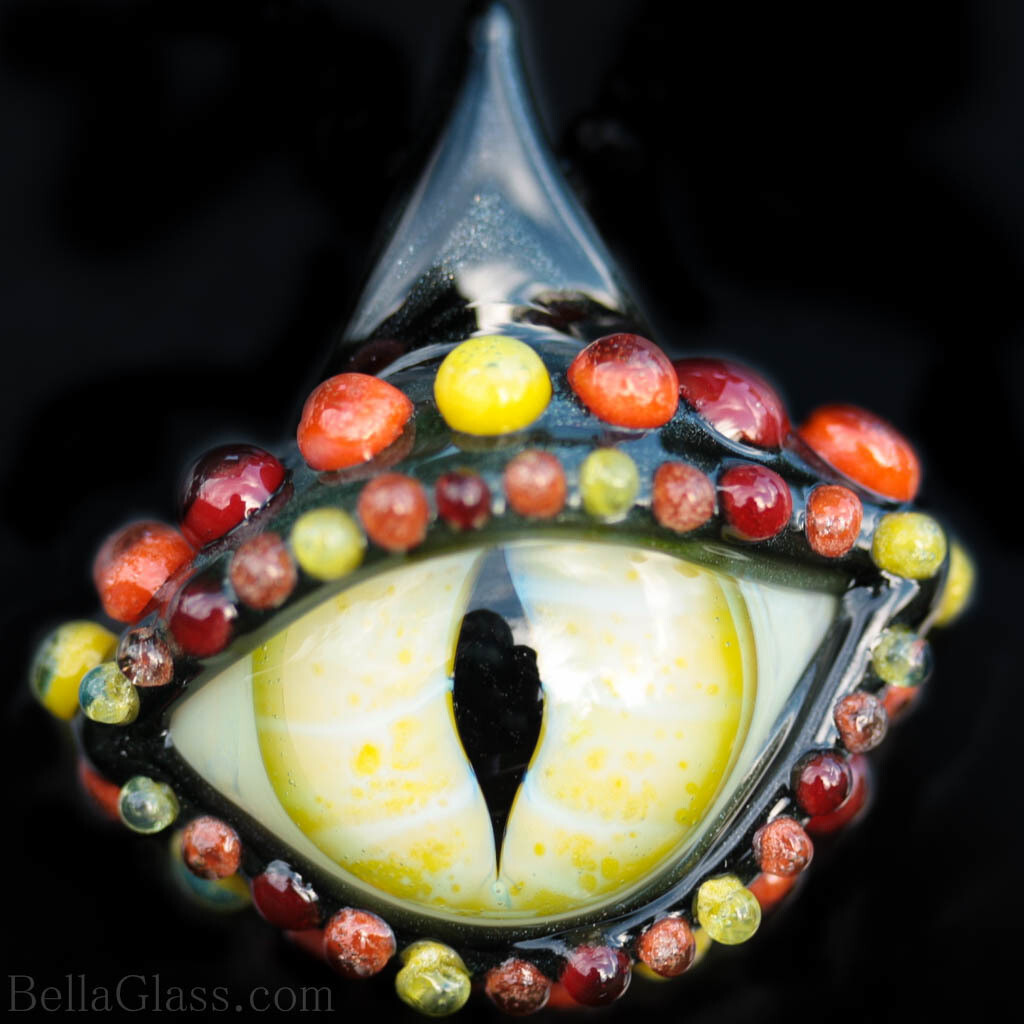Neon Yellow Dragon Eye