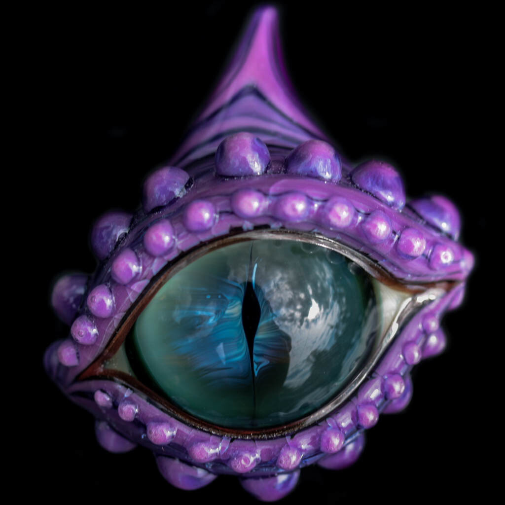 Dark Jade Dragon Eye
