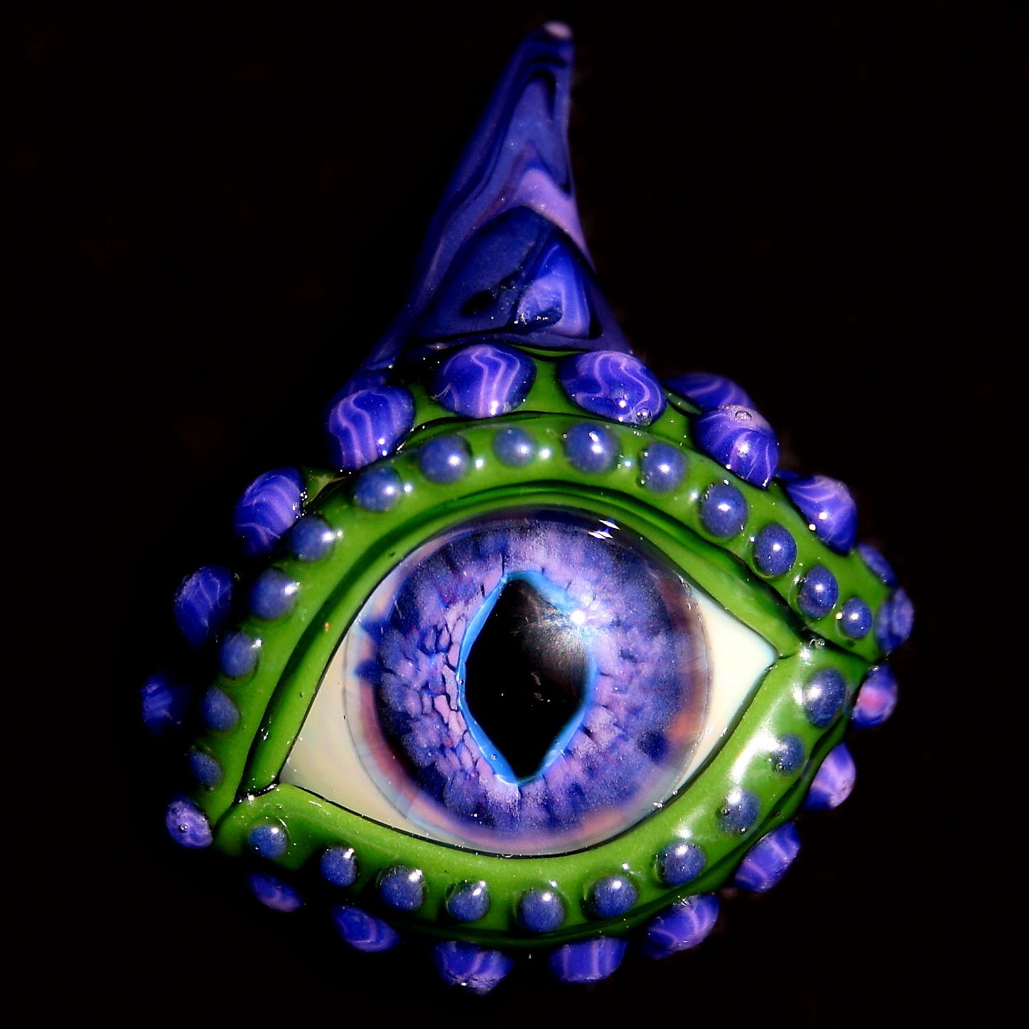 Green and Purple Dragon Eye