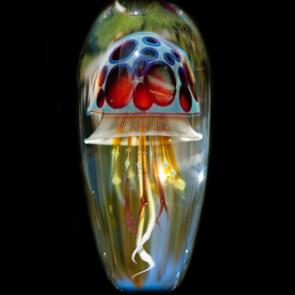 Red Jelly Pendant