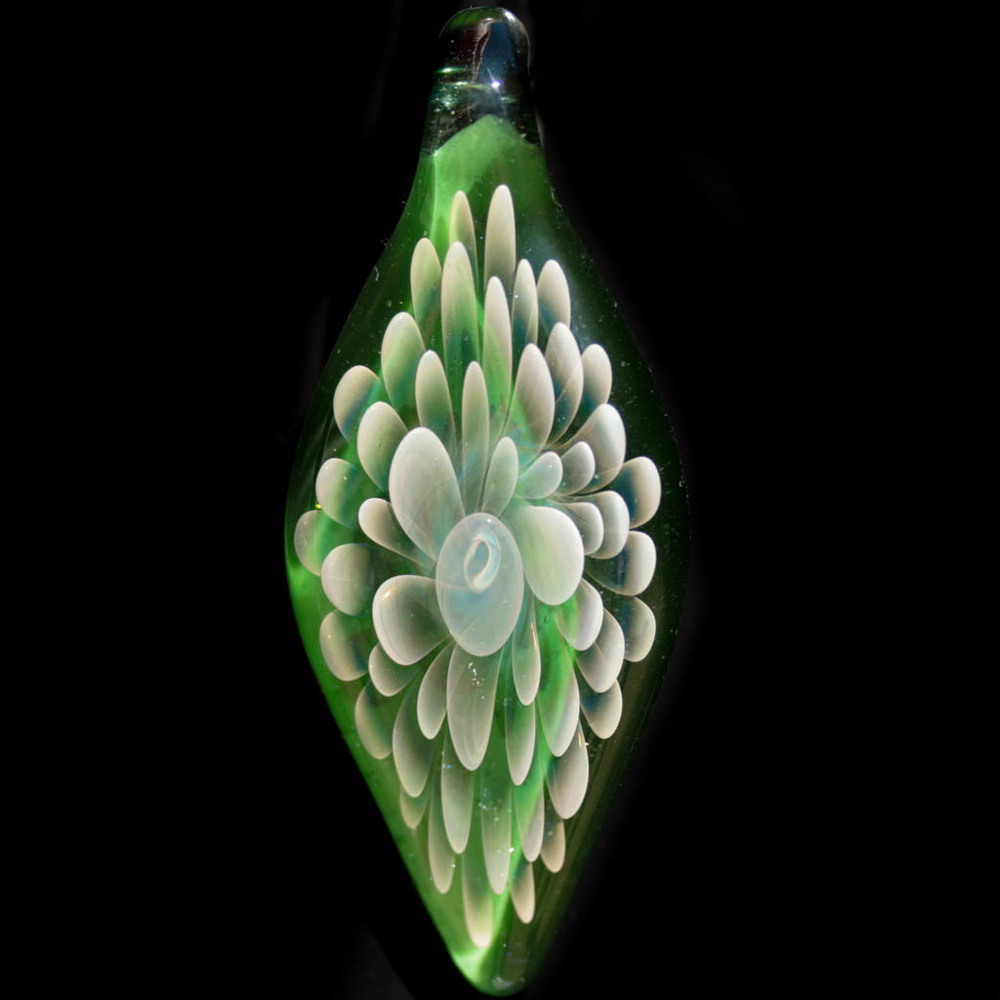 Silver Green Sparkle
