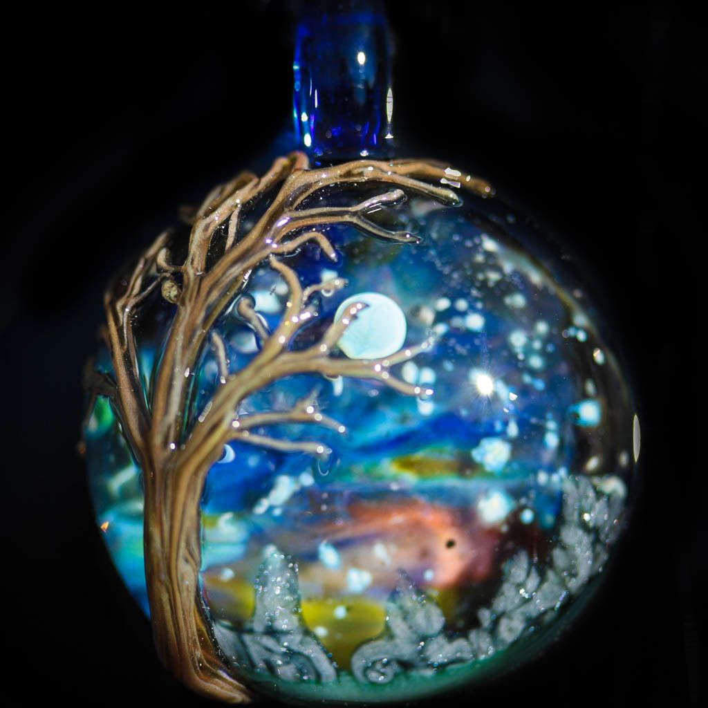 Starry Night Surface Tree