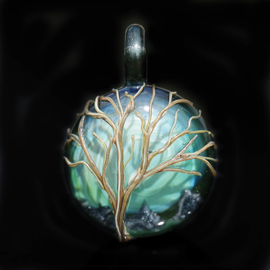Eerie Night Surface Tree