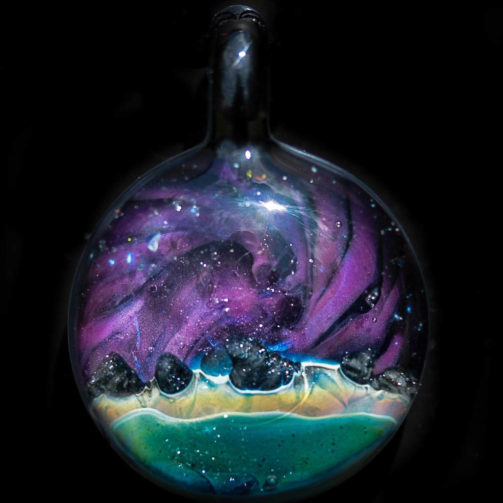 Opal Dust Ocean Scene