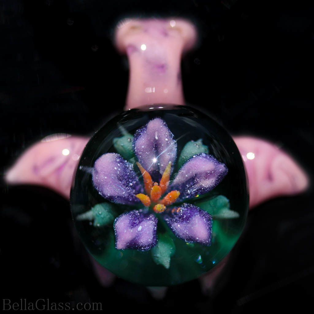 Purple Flower Turtle
