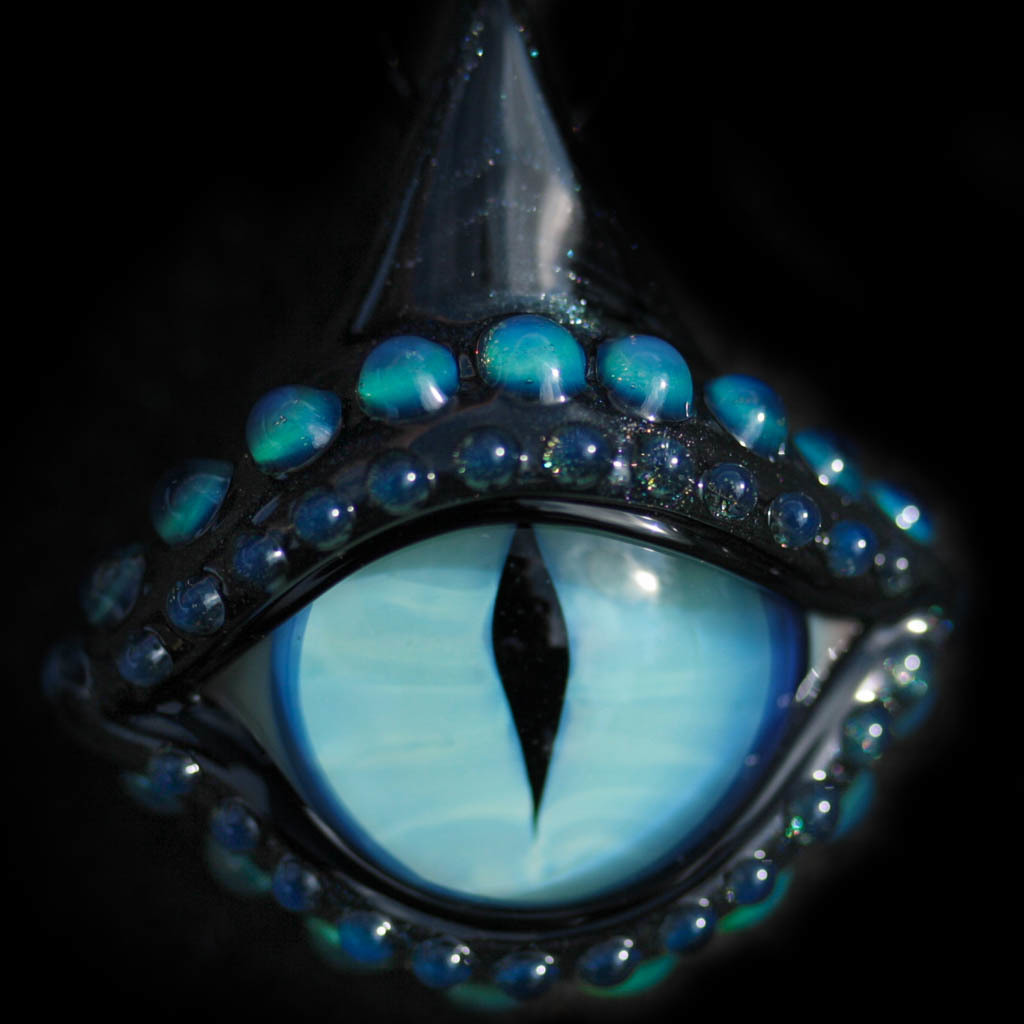 Neon Green Dragon Eye