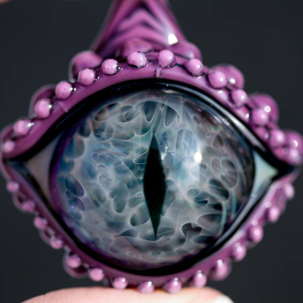 *Smokey Amethyst Dragon Eye